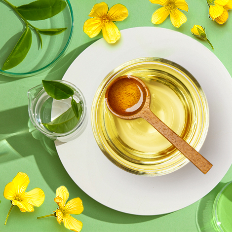 خواص روغن کانولا حاوی عصاره چای سبز